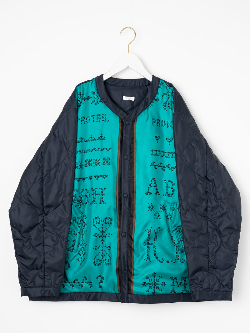 &lt;Military Jacket UNISEX&gt; Reversible Cross Stitch Bandana