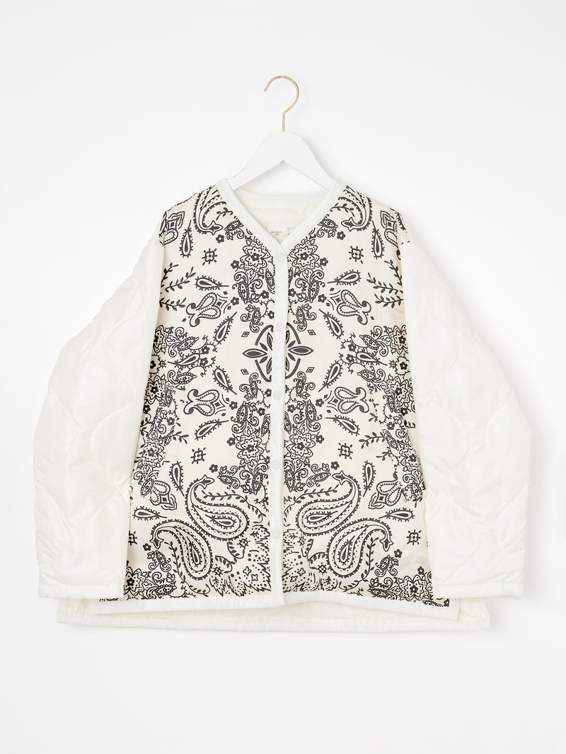 &lt;Military Jacket&gt; Reversible Kaleido Bandana