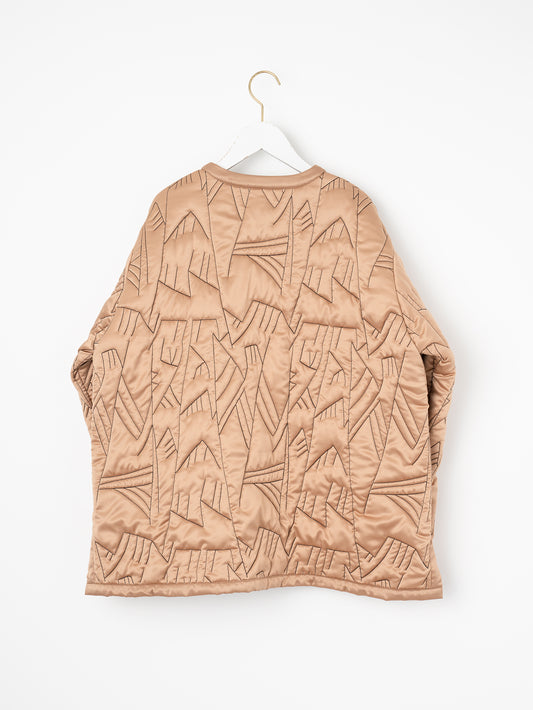 ＜キルティングミリタリージャケット＞リバーシブル　タパ