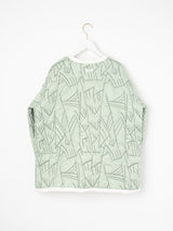 ＜キルティングミリタリージャケット＞リバーシブル　タパ