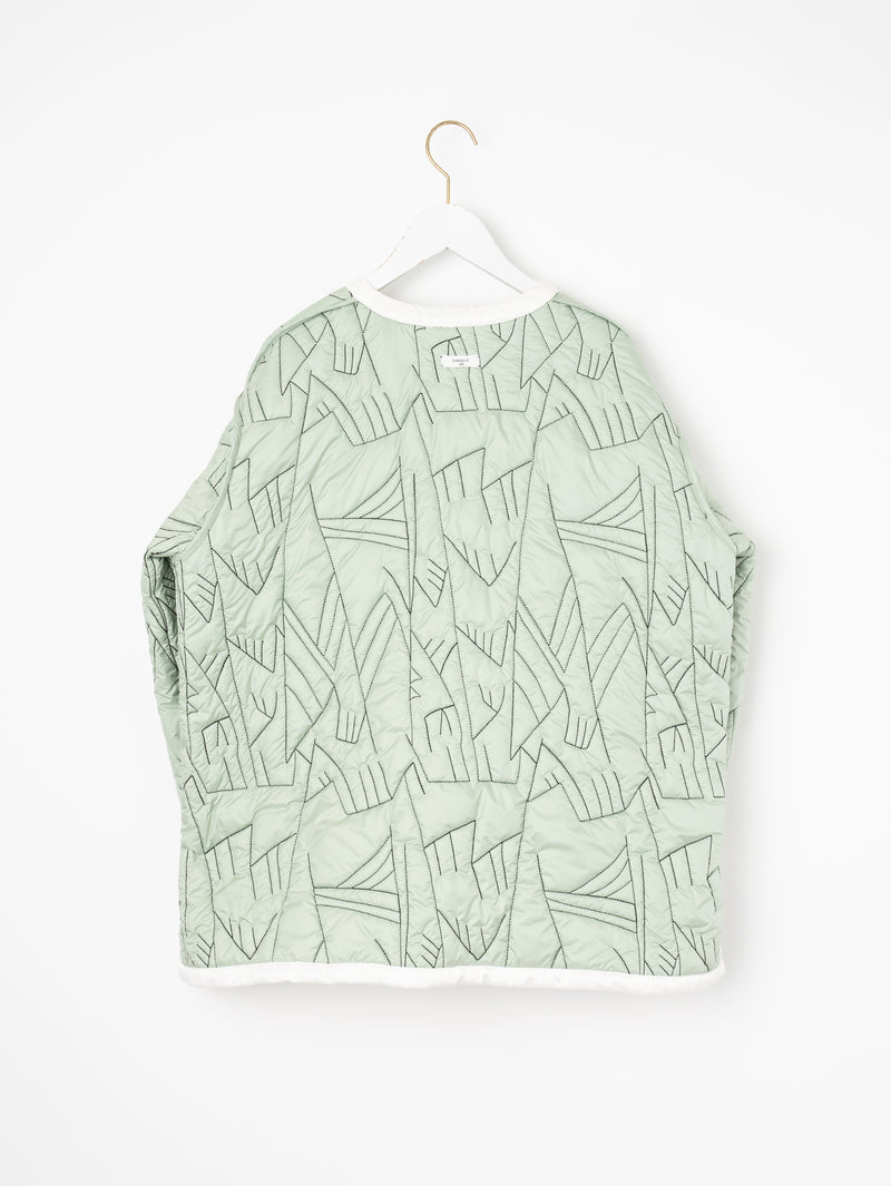 ＜キルティングミリタリージャケット＞リバーシブル　タパ