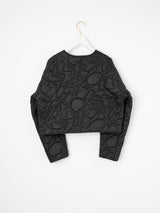 <Quilted Short Jacket> Reversible Mountain