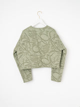 <Quilted Short Jacket> Reversible Mountain