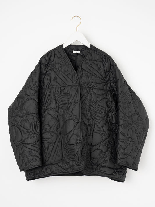 ＜キルティング変形ジャケット＞リバーシブル　マウンテン