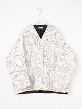 &lt;Quilted Variant Jacket&gt; Reversible Mountain