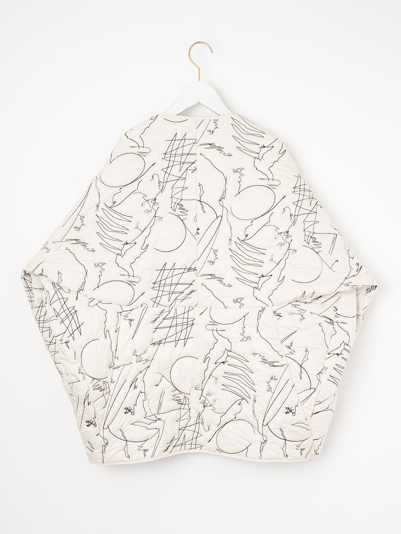 &lt;Quilted Variant Jacket&gt; Reversible Mountain