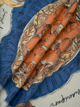 &lt;Wool Silk Stole Herringbone Weave 120&gt; Antique Recipe