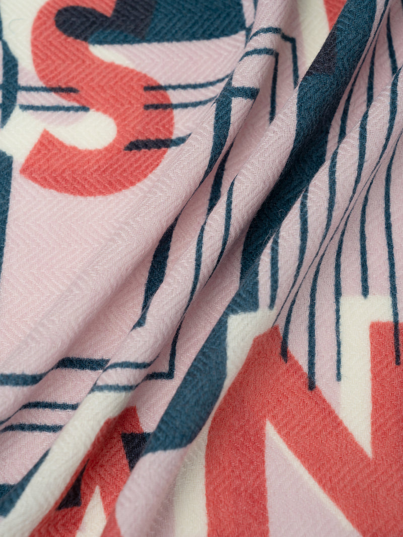 ＜ウールシルクストールヘリンボーン織120＞ポスター