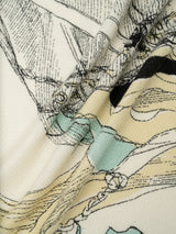 ＜ウールシルクストールヘリンボーン織120＞モンゴルフィエバルーン