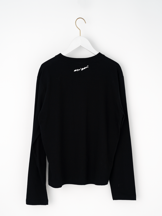 ＜長袖M Tシャツ＞ロゴ