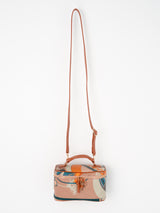 ＜バニティポーチ＞コラージュフラワーバルーン