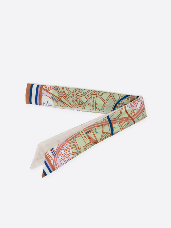 BOWTIE MINI 5 / VELVET & COLLAGE SOMEWHERE