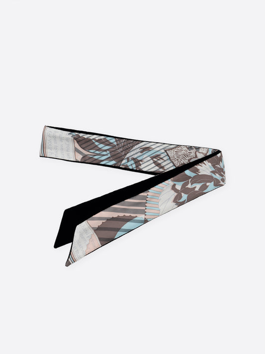 BOWTIE MINI 5 / VELVET & COLLAGE DAHLIA RONDO