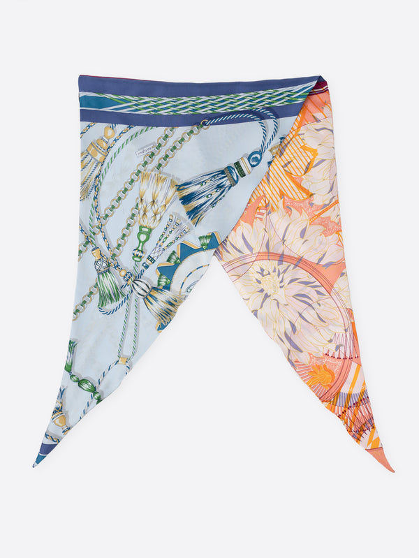 DIAMOND SCARF / COLLAGE DAHLIA RONDO