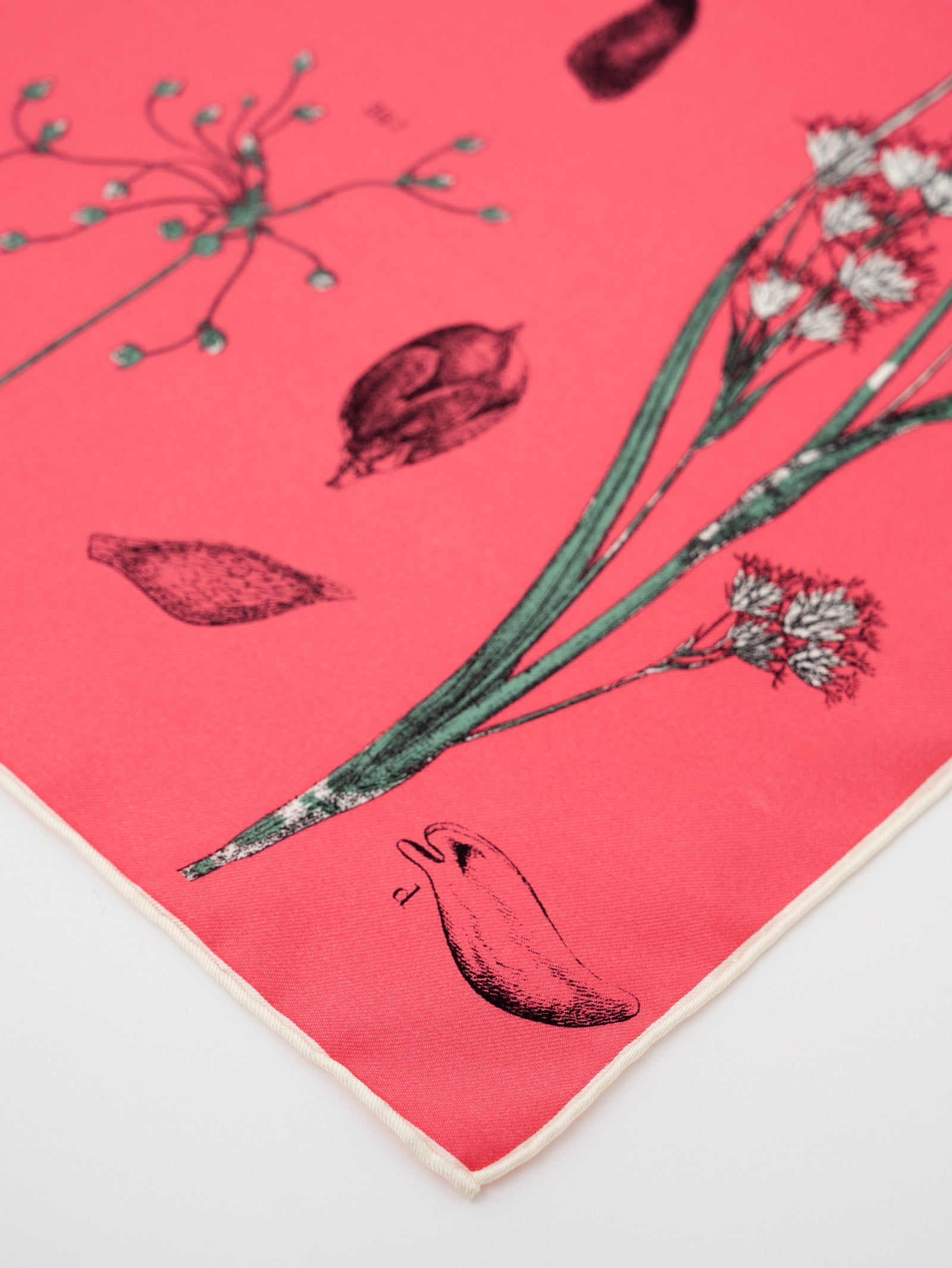 シルクスカーフ65＞ボタニカル – manipuri