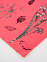 ＜シルクスカーフ65＞ボタニカル