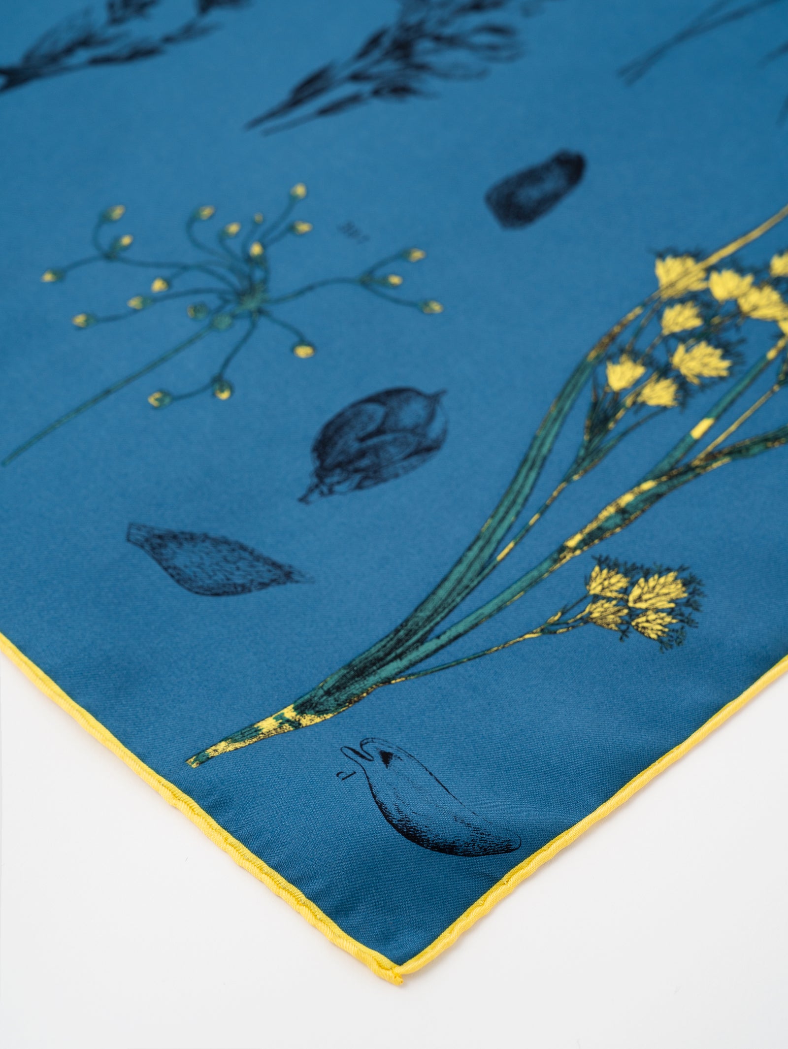 シルクスカーフ65＞ボタニカル – manipuri