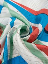 ＜シルクスカーフ88＞レイライト