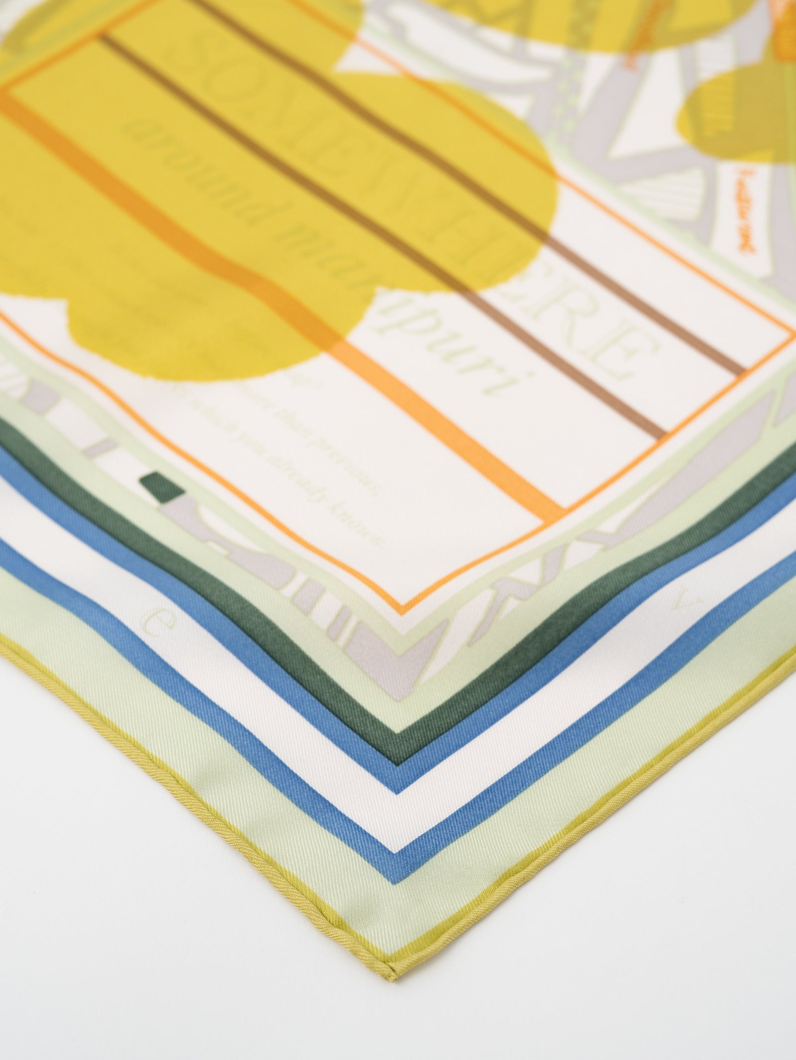 【中古】Y-3 KNIT SCARF イエロー 中古】Y-3 KNIT SCARF イエロー