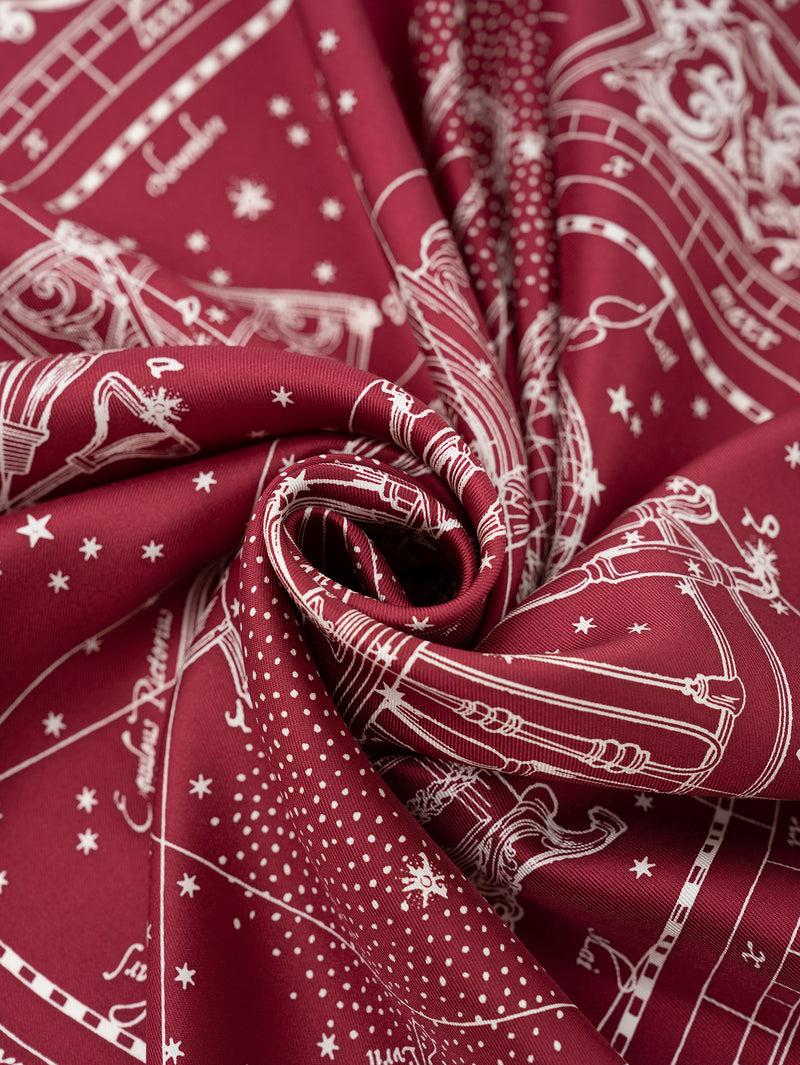 SILK SCARF 65 / HOROSCOPE