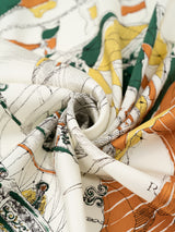 ＜シルクスカーフ88＞モンゴルフィエバルーン