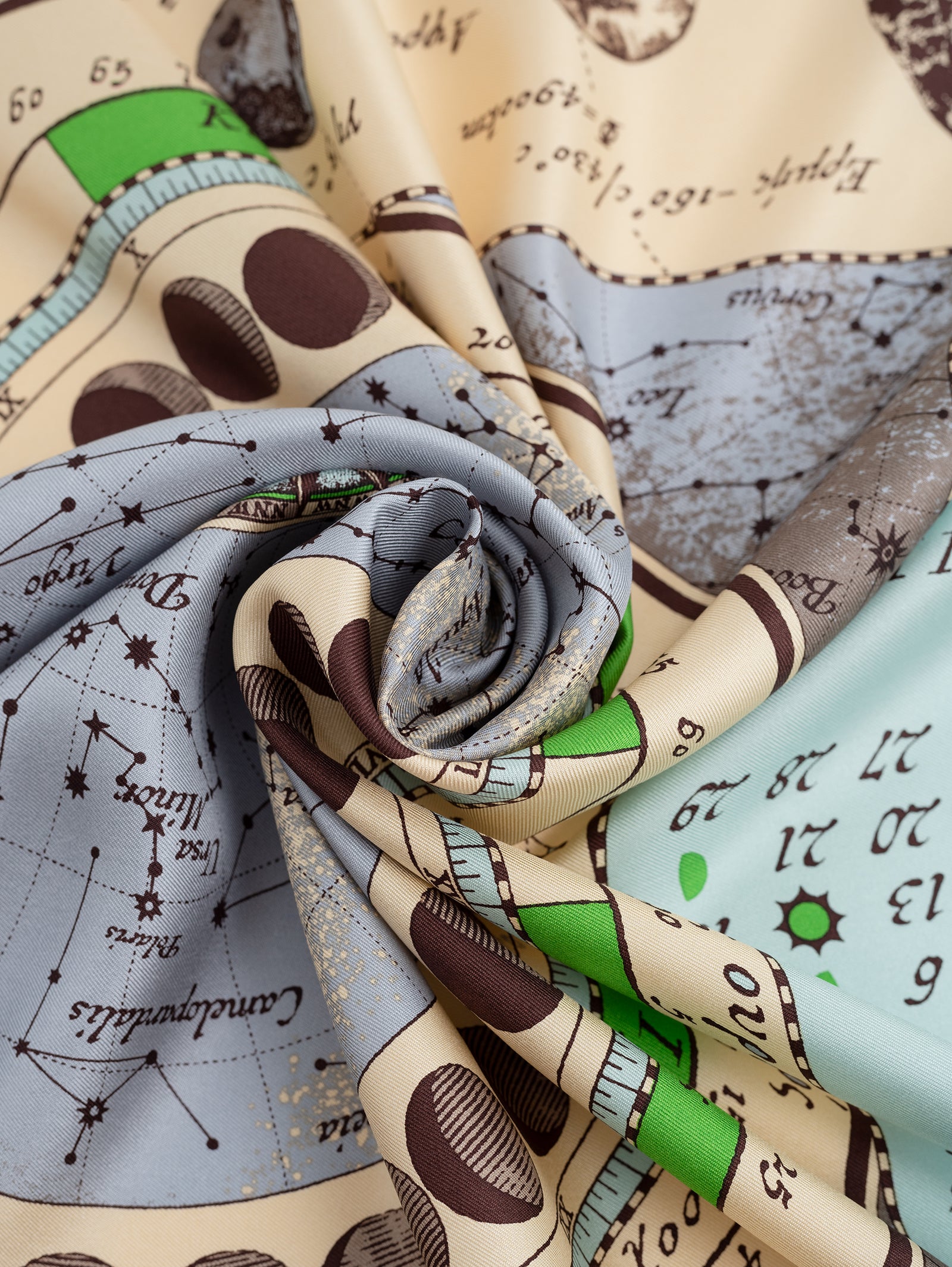 ＜シルクスカーフ65＞ホロスコープ シルクスカーフ65＞ホロスコープ – manipuri