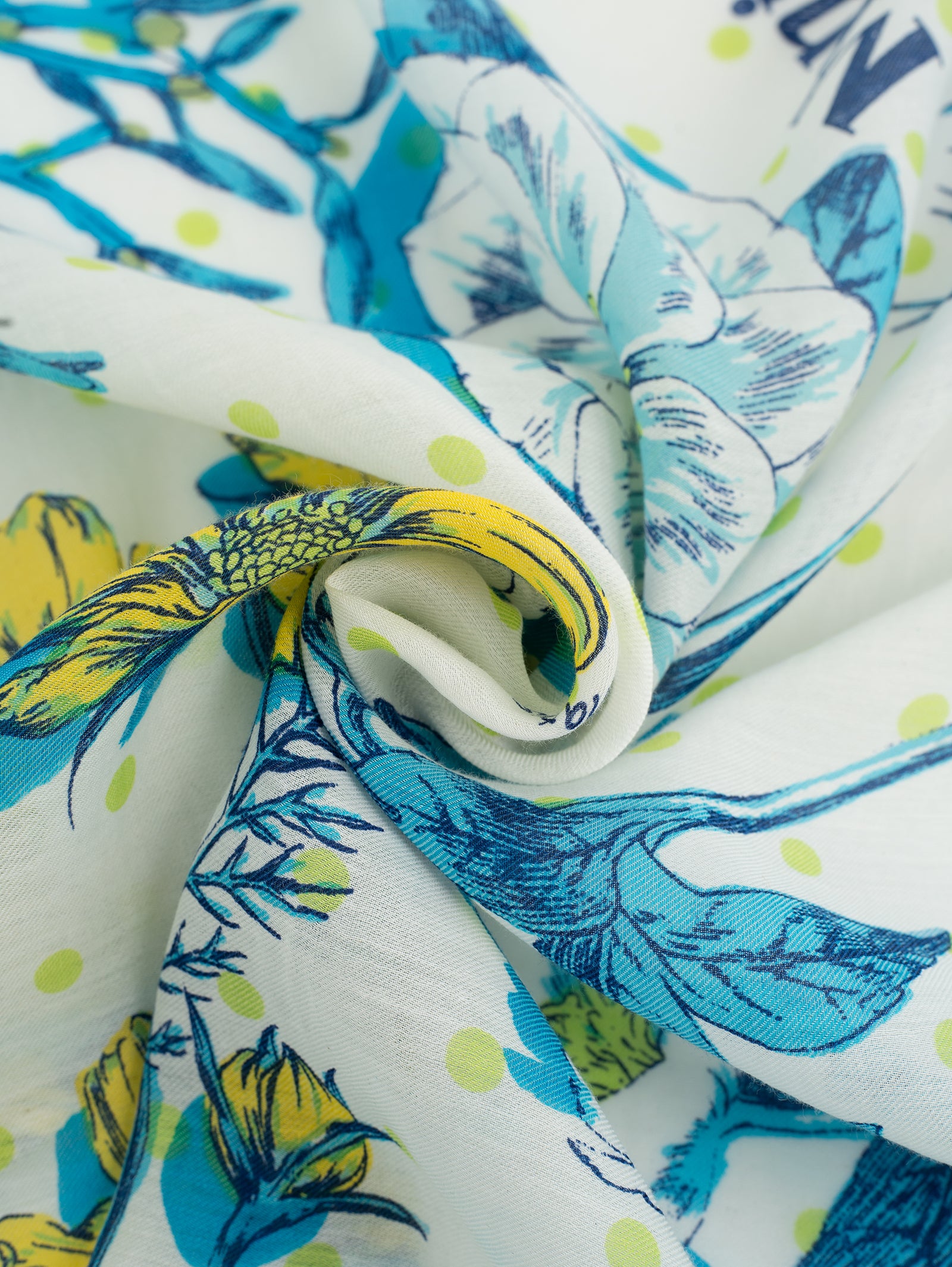 コットンシルクストール120＞コラージュオータムガーデン – manipuri