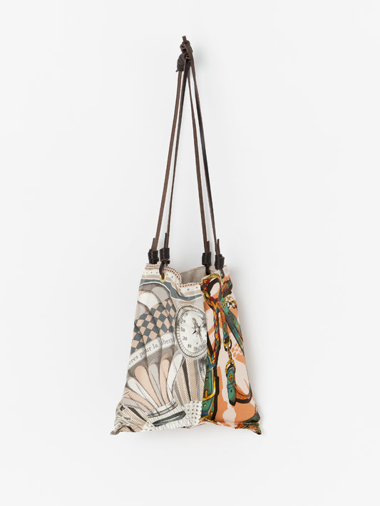 REVERSIBLE PRINT TOTE BAG S / BALLOON JOURNEY