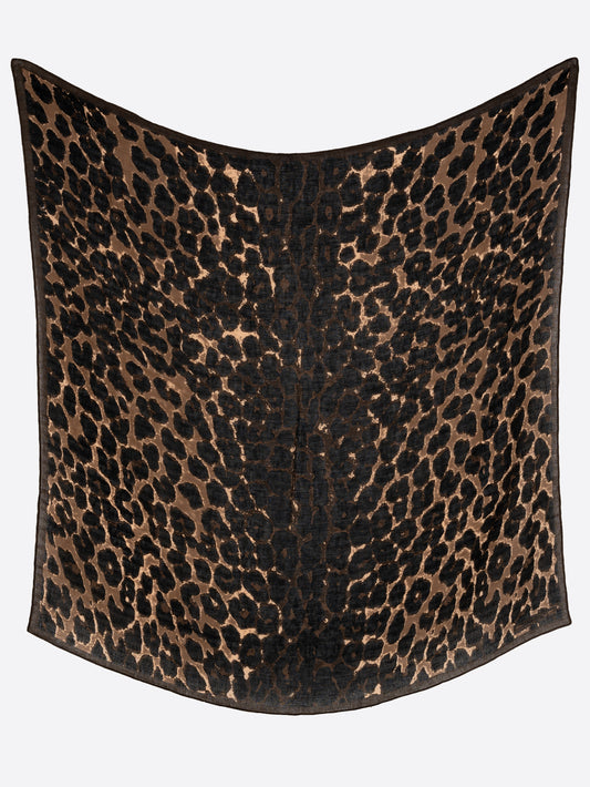 ＜リネンストール120＞レオパードべグ