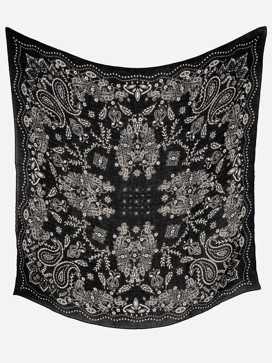 ＜リネンストール120＞カレイドバンダナ