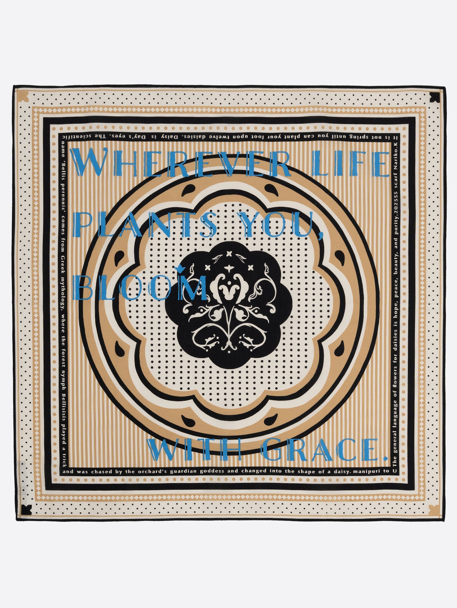 コットンスカーフ65＞デイジーバンダナ – manipuri