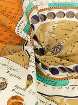 ＜コットンスカーフ65＞ホロスコープ