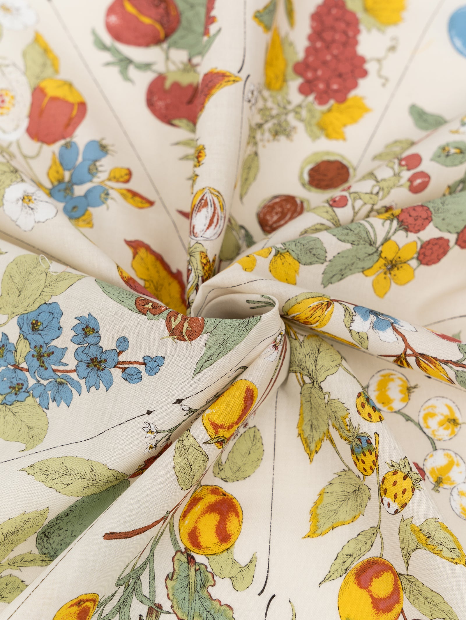 コットンスカーフ65＞シーズナルフルーツ – manipuri