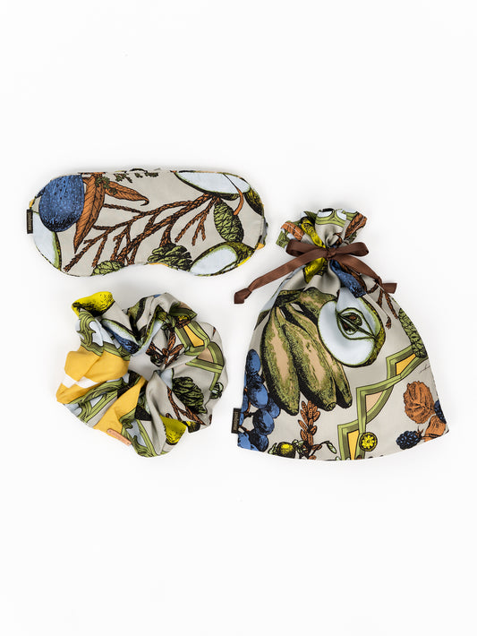 ＜シュシュ+アイマスク+巾着セット＞ハーベストフェスティバル