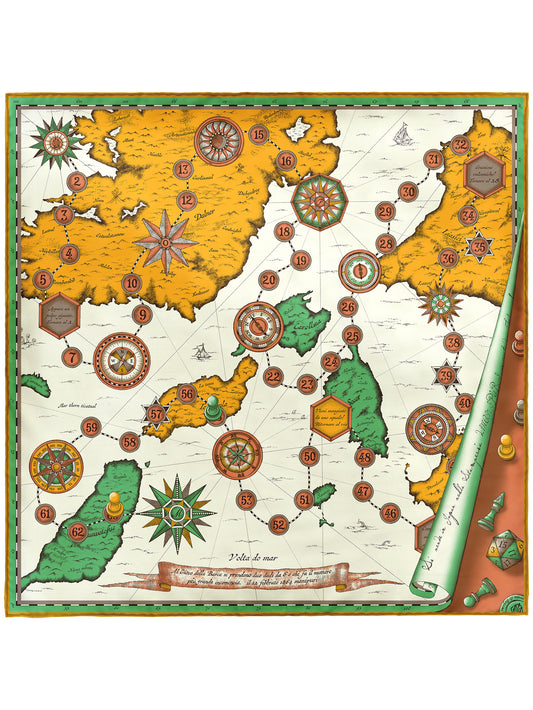 SILK SCARF 88 / MONOPOLI