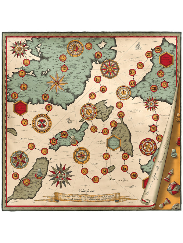 ＜シルクスカーフ65＞モノポリ