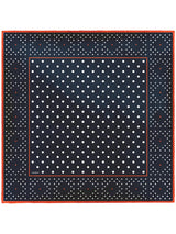 SILK SCARF 65 / GEOME DOT