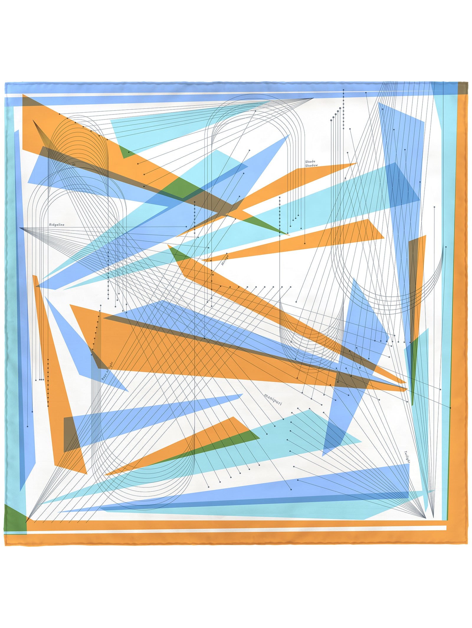 シルクスカーフ88＞レイライト – manipuri