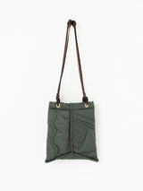 QUILTED TOTE BAG S / KHAKI