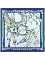 ＜シルクスカーフ88＞ヴィヴァーチェタッセル