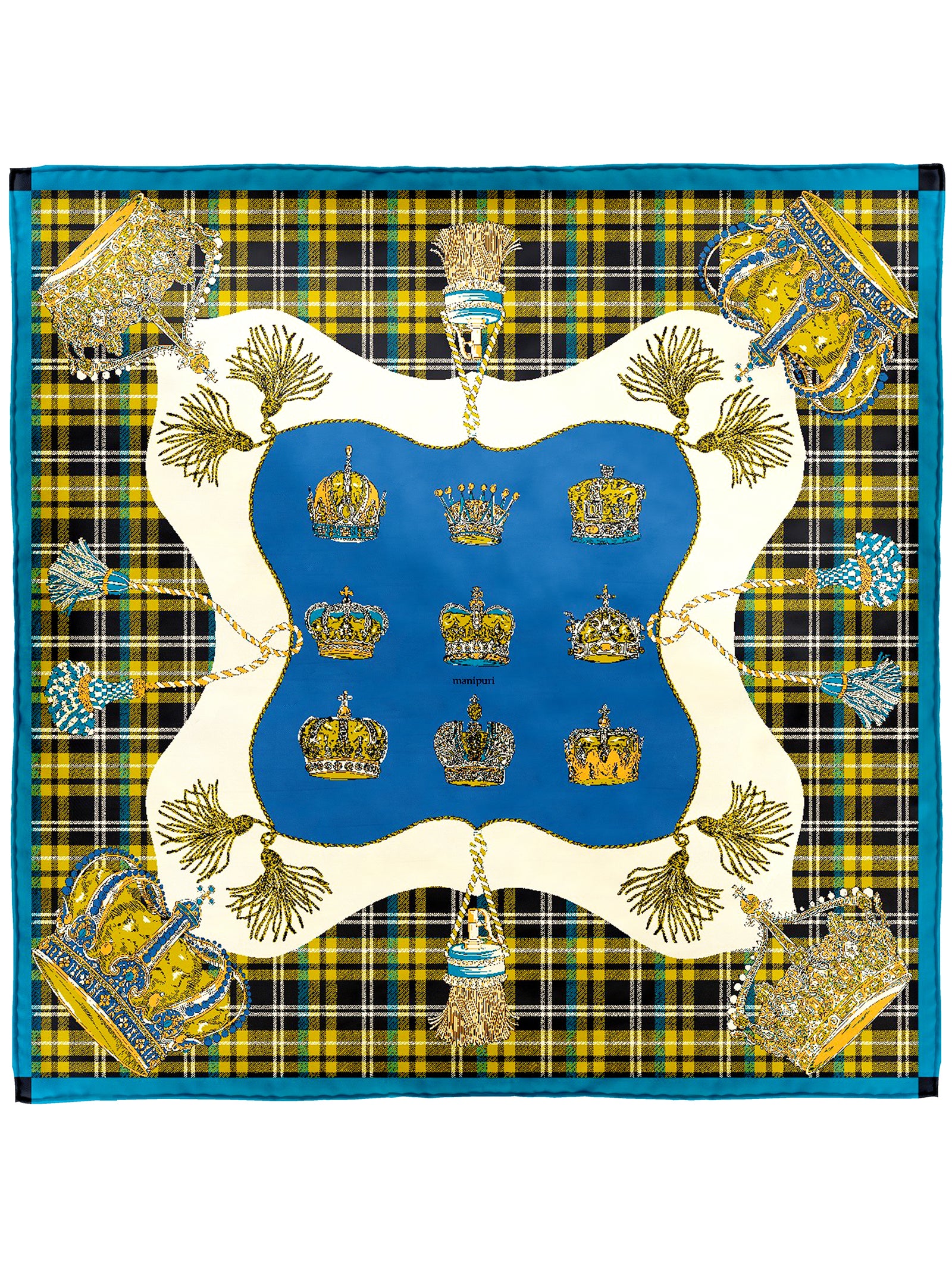 シルクスカーフ65＞クラウン – manipuri