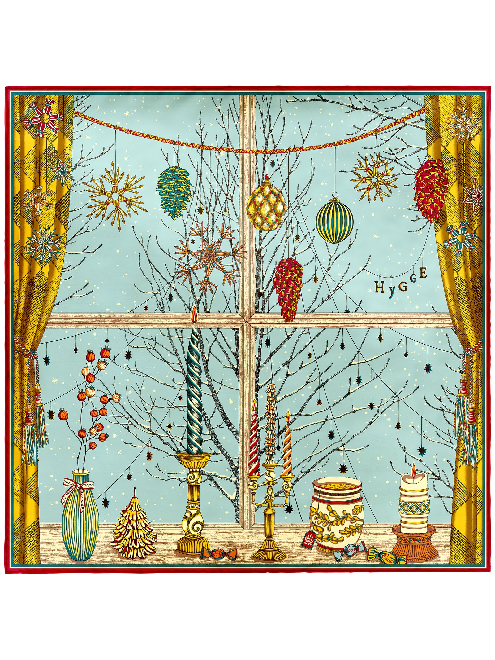 manipuriマニプリシルクスカーフ65cmHYGGE水色ライトブルーヒュッゲ シルクスカーフ65＞ヒュッゲ – manipuri