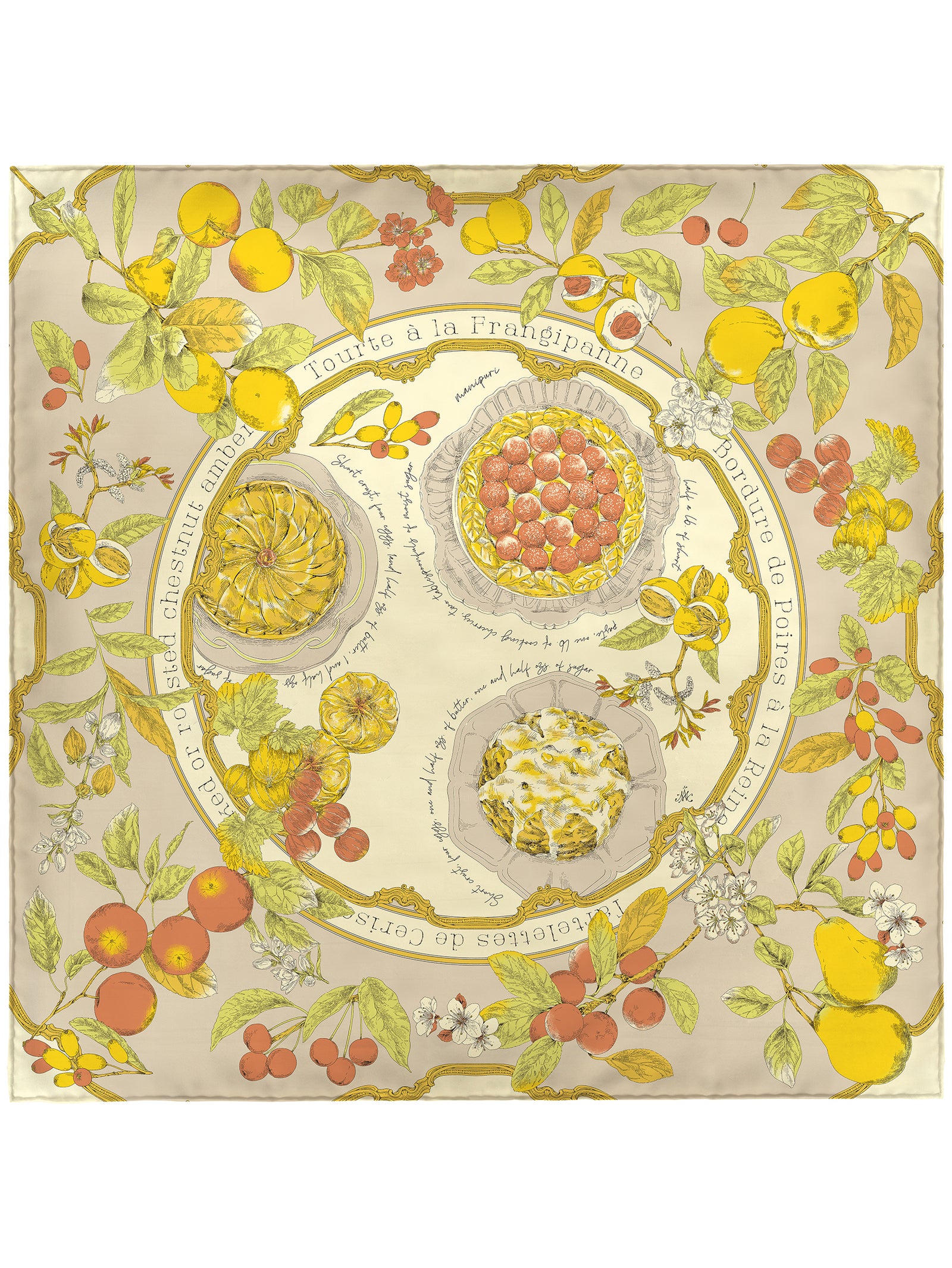 シルクスカーフ88＞アンティークレシピ – manipuri