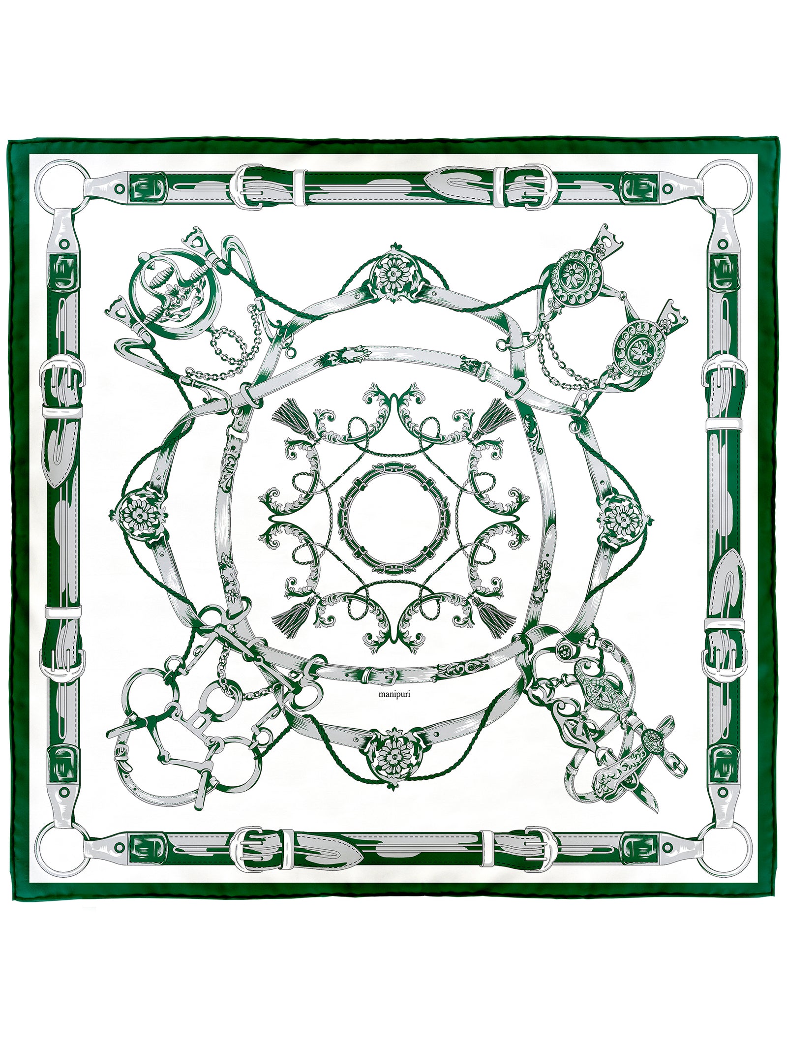 シルクスカーフ65＞ジャガード織クラシックベルト – manipuri