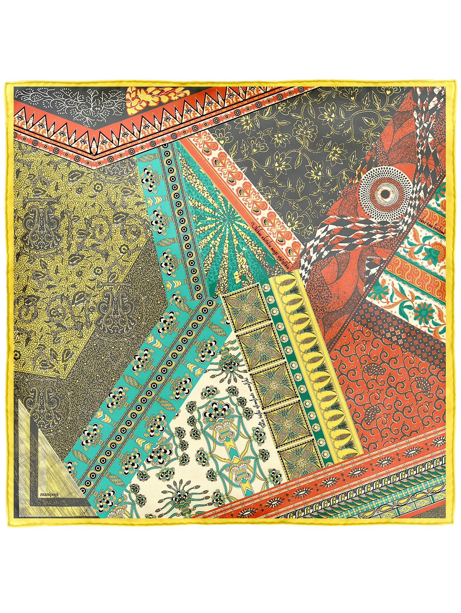 シルクスカーフ88＞バティック – manipuri