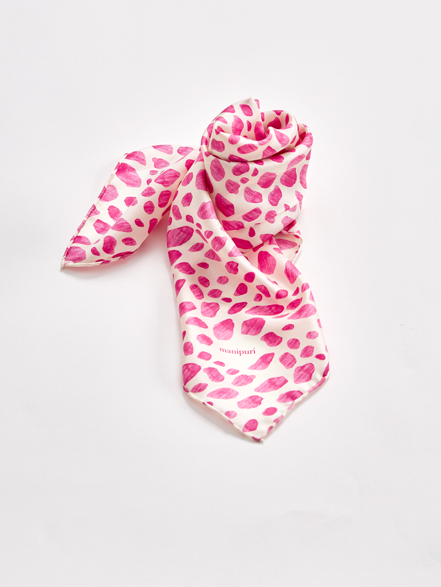 シルクスカーフ65＞ レオパード – manipuri