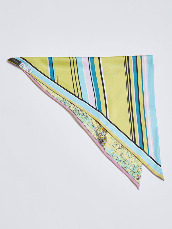 TRIANGULAR SCARF MINI / FLOAT MARKET