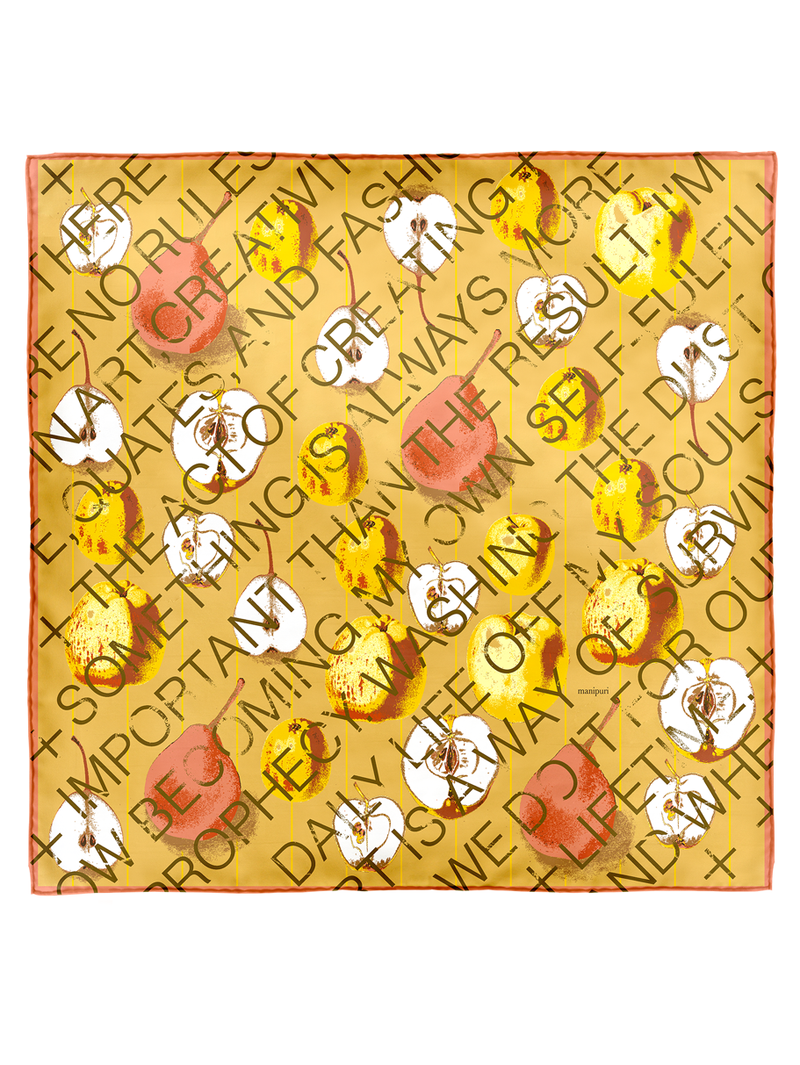 シルクスカーフ88>アップルレター – manipuri シルクスカーフ88>アップルレター – manipuri