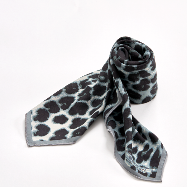 b*p様 YOSHIKI着 ifsixwasnine レオパードストール ウールシルクカシミアストール88＞レオパードリアル – manipuri