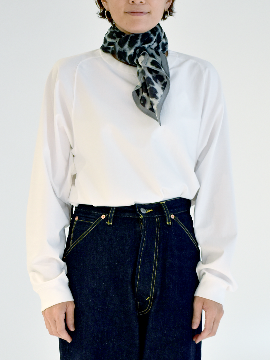 ウールシルクカシミアストール88＞レオパードリアル – manipuri